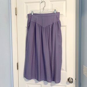 a new day Lavender A-Line Skirt